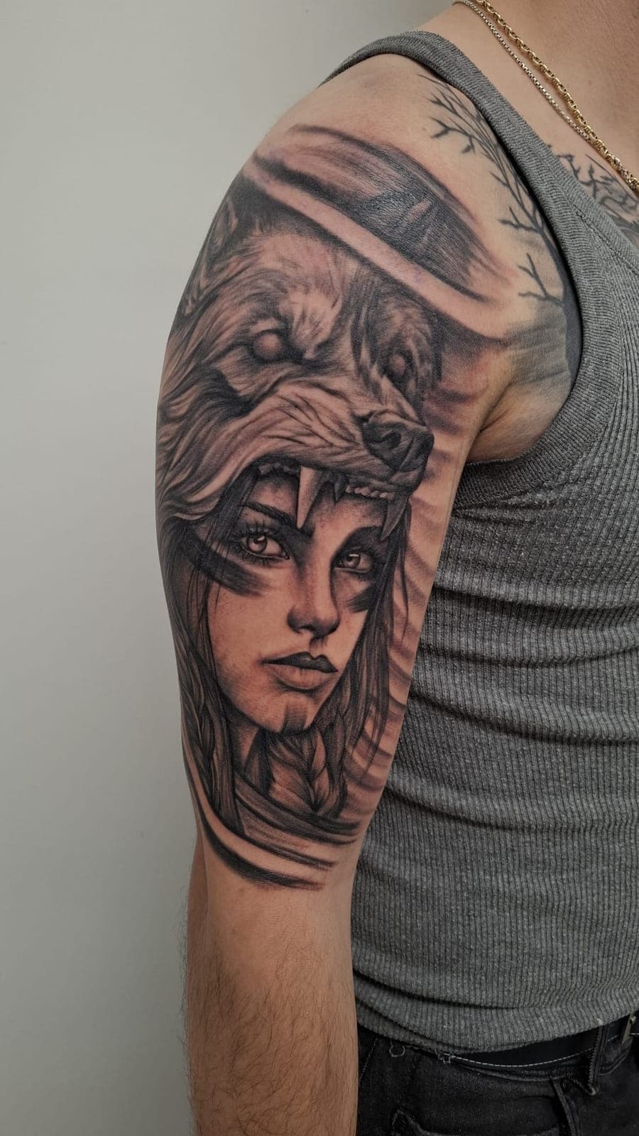 Tatuaggio realizzato da Golden Skin Tattoo a Bergamo — lavoro 03