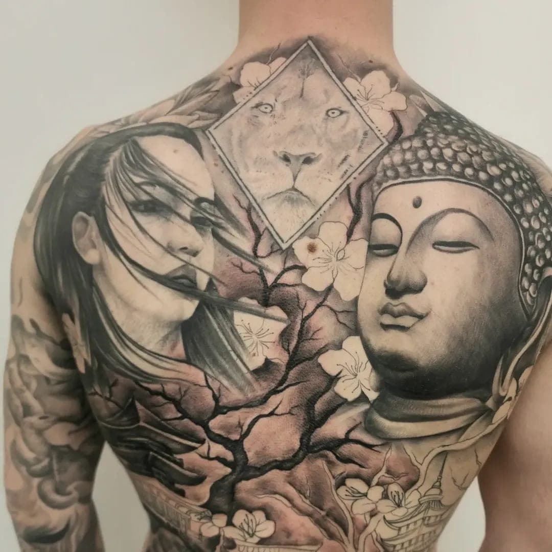 Tatuaggio realizzato da Golden Skin Tattoo a Bergamo — lavoro 09